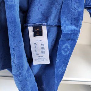 Shirts, Louis Vuitton Sax Blue Towel Fabric Tshirt